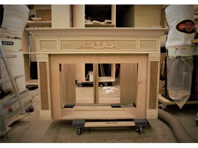 Fire Fireplace Mantle